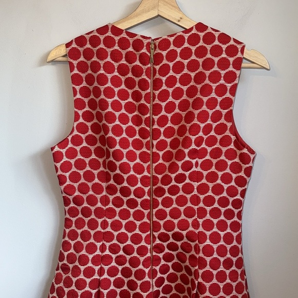 Kate Spade 'cory' dot jacquard fit & flaredress SZ 8 - Picture 6 of 8